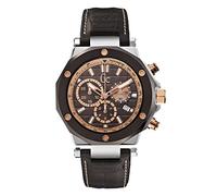 Reloj analógico X72018G4S 43 mm (plata / marrón) - GC