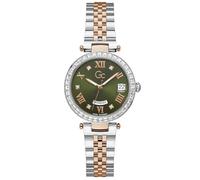 Gc Reloj Z01010L9Mf, Verde, Diseño contemporáneo