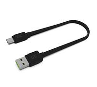 GC USB C | 25cm Cable Tipo C Cargador | para Samsung Galaxy S22 S21 S20 Ultra S10 S9 S8+ | Note 20 10 9 8 | A3 A5 A80 A71 A70 A50 A42 A41 A31 A30 A20 | Huawei Honor P40 P30 P20 P10 P9 Lite