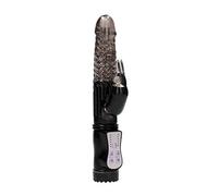 GC Vibrating Rabbit Vibrador con Conejo, Color Negro - 1 Unidad