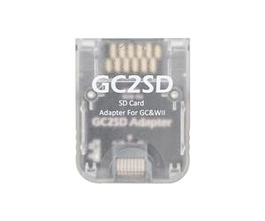 GC2SD - Adaptador de tarjeta de memoria de lector de tarjetas TF para consola, juego de almacenamiento sin necesidad de controladores de conexión y reproducción