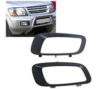 GCcv Faro Antiniebla De Cejas Párpados Recortar Cubierta para Montero V73 V75 2000-2003 Párpados De Faros Antiniebla Delantero Trim Pegatina De Accesorios