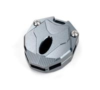 GCDBXSB Funda llave for motocicleta Llavero Moto,Creativa Para Streetfighter V4 S SP2 2022-2024 Panigale 2021-2024 CNC Funda Para Llave De Motocicleta Con Llavero(Key Cover Grey Nolgo)