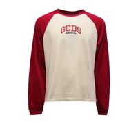 GCDS - A1Om 2203Ja 3 Maglia Long Sleeves - Tops - Hombre - Blanco - S -