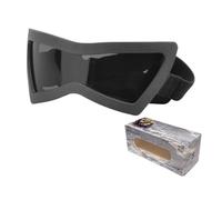 Gcerfby Gafas de sol para perros de raza pequeña, resistentes al viento, protección UV, a prueba de polvo, con correa ajustable para cachorros, gatos, caminar, senderismo, aventura