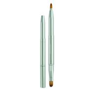 Gcerfby Pincel de labios para lápiz labial, pincel de delineador de labios - Aplicador de maquillaje portátil para Lipstick Liner - Pincel de corrector de barras de labios a prueba de polvo para el