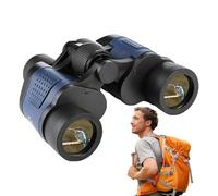 Gcerfby Poderosos binoculares para adultos, ópticos binoculares - 60x60 binoculares impermeables para adultos y niños - Telescopio de viaje profesional para observación de aves, senderismo y concierto