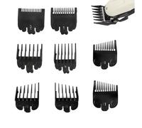 GCFTIFF Juego de 8 peines guía, protectores profesionales para cortapelos que se adaptan a la mayoría de cortadoras (45 x 38 mm), peines de repuesto para un mayor rendimiento de corte