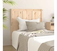 GCHDHAPB Camas y accesorios, cabeceros y estribos, cabecero de cama de 105,5 x 4 x 100 cm, madera de pino maciza