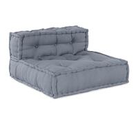 GCHDHAPB Decoración, textiles: ropa de cama, almohadas, mantas, fundas y cojines, sofá modular de 4 plazas convertible de tela gris