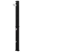 GCHDHAPB Ducha solar para exteriores con cabezal de ducha y grifo, 35 L, color negro, accesorios para el hogar y el jardín, piscina y spa