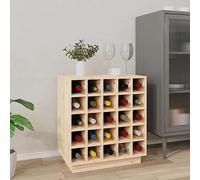 GCHDHAPB Gabinetes para el hogar y almacenamiento, gabinetes de vino y licor, gabinete de vino de 55,5 x 34 x 61 cm, madera maciza de pino