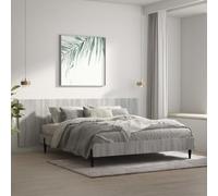 GCHDHAPB Home-Camas y accesorios, cabeceros y estribos, cabecero de pared gris Sonoma 240 x 1,5 x 80 cm, madera de ingeniería