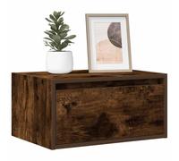 GCHDHAPB Home Entertainment Centros y muebles TV, cabecera de pared con luces LED de roble ahumado