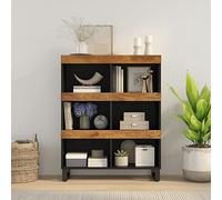 GCHDHAPB Home-Mesas, mesitas de noche, armario auxiliar 85 x 33 x 107 cm, madera maciza de mango