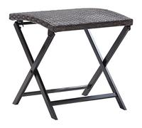 GCHDHAPB Home-Outdoor Home-Outdoor - Reposapiés plegable, color marrón