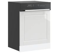 GCHDHAPB Porto - Panel para lavavajillas (60 x 1,5 x 67 cm), color blanco brillante