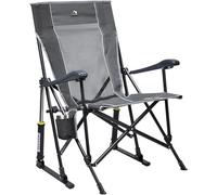 GCI Outdoor Roadtrip Rocker - Mecedora Plegable y Silla de Camping al Aire Libre, Color Mercurio