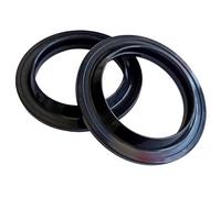 GCLANXI 2 piezas/4/8 Piezas 50 63 Motocicleta 50 * 63 * 11 Amortiguador de Horquilla Delantera Sello de Aceite Sello de Polvo for Benelli BN600 TNT600 GT 600 BN TNT(2pc Cover)