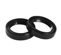 GCLANXI 33x46x11 33 46 11 Sello de Aceite del Amortiguador de Horquilla Delantera y Sello de Polvo for SYM-San Yang CROX 50 Husky 125 Wolf Legend 125 XS125 K 1997-2016(2pcs Oil Seal)
