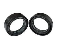 GCLANXI 35x48x11 Horquilla de Choque Frontal Eje de Amortiguador Sello de Aceite 35 48 Cubierta Antipolvo for Kawasaki EX250 Ninja250R ZZR250 ZX250 GPZ GPX250R 1988-2007(2pc Seal)