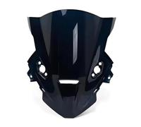 GCLANXI For 675SR 675SR-R 675SRR Motocicleta Rise Parabrisas deflectores de Viento Escudo Protector Espejos retrovisores Cubierta de Asiento(Black)