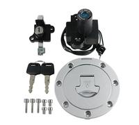 GCLANXI Kit de tapa de combustible for llave de motocicleta, interruptor de encendido for Honda CB-1 CB400F 1989-1991 CB1000F 1993-1997 OEM:35010-KAF-762 35010-MZ1-600