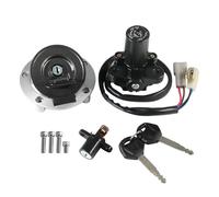 GCLANXI Kit de tapa de combustible for llave de motocicleta, interruptor de encendido for Yamaha XVS1300CU XVS1300 personalizado XVS1300CU Stryker OEM:11C-W8250-01, accesorios