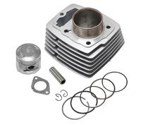 GCLANXI Kits de reconstrucción de Extremo Superior de Cilindro de pistón de Motor de Motocicleta for Honda CB125S CL125S XL125 SL125 CB CL XL SL 125 125S 76-85 Accesorio(1set)