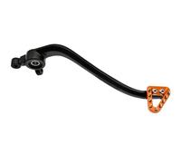 GCLANXI Palanca Tipo Pedal de Freno Trasero CNC for Motocicleta, for Husqvarna TC TE TX FE 125 150 250 300 for KTM SX XC XCW EXC EXCF 2017-2022 2021(Black Orange)