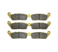 GCLANXI Pastillas de freno delanteras y traseras for motocicleta Honda Pan European ST1100 (sin ABS) 1990-2002, ST 1100 (con ABS) 1992-1995 y VFR750F 1988-1997.(3 pair 1 sets)