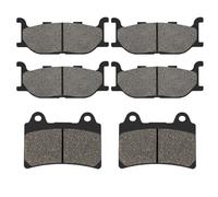 GCLANXI Pastillas de freno delanteras y traseras for motocicleta YAMAHA XVZ1300, Royal Star Venture TF, XV1300, XV1600, Road Star, Silverado Midnight(1 Set)
