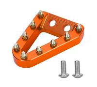 GCLANXI Placa de Punta de Pedal de Freno Trasero for KTM SX SXF EXC EXCF XCW XCFW XC XCF for Husqvarna 125 150 250 350 450 2016-2023 2020(Orange)
