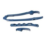GCLANXI Protector de cadena deslizante for brazo oscilante de motocicleta, guía de cadena, protector de zapatilla for KTM SX SXF XC XCF XCW XCFW XWF EXC EXCF for HUSQVARNA(Blue 3 pieces)