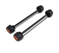 GCLANXI Protector de horquilla de eje de rueda delantera y trasera for KTM 690 Duke R SMC R 690 Duke R 690 SMC R 690 Supermoto Husqvarna 701(SET OR)