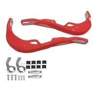 GCLANXI Protector de Manos Universal anticaída for Motocicleta Todoterreno, manillares modificados, Accesorios for Motocicleta(Red)