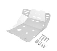 GCLANXI Protector debajo del motor de motocicleta for HONDA CRF300L CRF 300L CRF300 L 2021 2022 2023 2024 2025 cubierta protectora de placa de deslizamiento(Sliver)