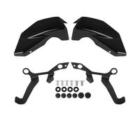 GCLANXI Radiador de pinza de freno for motocicleta KAWASAKI NINJA ZX-6R 2024-2026 2025, Enfriador de disco de freno, cubierta lateral del conducto de refrigeración de aire(Glossy black upper)