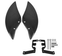 GCLANXI Radiador de pinza de freno for motocicleta KAWASAKI NINJA ZX-6R 2024-2026 2025, Enfriador de disco de freno, cubierta lateral del conducto de refrigeración de aire(Twill pattern lower)