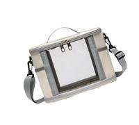 Gcljlmy Bolsa portapájaros, bolsa portapájaros para mascotas, suministro de pájaros, bolsa de hombro portátil, transportador de viaje para chinchilla, cuestiones monetarias (beige S)