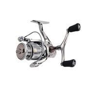 Gcljlmy Carrete de pesca giratorio con bobina de metal cuidadosamente elaborada, traducción suave, diseño portátil y mango EVA para recoger sin esfuerzo para agua dulce (t2000s)