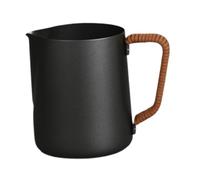 Gcljlmy Jarra de café con leche de espuma de leche, accesorios para máquina de café, herramienta de arte para té caliente (350 ml)