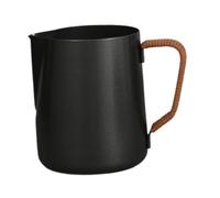 Gcljlmy Jarra de espuma de leche para cafetera, accesorios para cafetera, herramienta de arte para té caliente (600 ml)