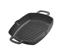 Gcljlmy Plancha de hierro fundido sartén parrilla cuadrada Pan antiadherente Teppanyaki sartén al aire libre parrilla para cocina de carne