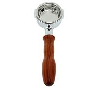 Gcljlmy Portafiltro sin fondo de 58 mm, sin fondo, portafiltro desnudo con cesta de filtro para Expobar, Rocket, Faema, Rancilio, EM19M2, Gemilai, Casadio (D Rotwood)
