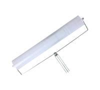 Gcljlmy Rodillo de púas de 200 mm de ancho para solera de látex y alisado, autonivelante con puntas de 15 mm