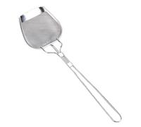 Gcljlmy Skimmer - Filtro de aceite de acero inoxidable con herramienta de pollo para freír, separador de aceite francés para fideos de carne, espaguetis (50 cm x 11 cm x 3 cm)