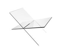 Gcljlmy Soporte para libros de cocina, accesorio para el hogar, soporte para libros de mesa de café, soporte de libros de acrílico para periódicos, dormitorio universitario, corán