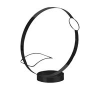 Gcljlmy Wines Rack Ornament Design Wines Liebhaber Geschenkdekoration Barware Accessoires Vinos Kellerregal für Cellar Coffee Bar (Negro)