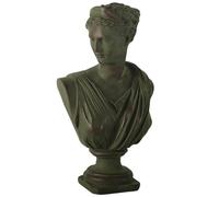 Gcroet 12.5 Estatua de Resina Griega de Diana Roman Roman Greek Mythology Bust Statue de Resina Figuras de Escultura para la Mesa de café Home